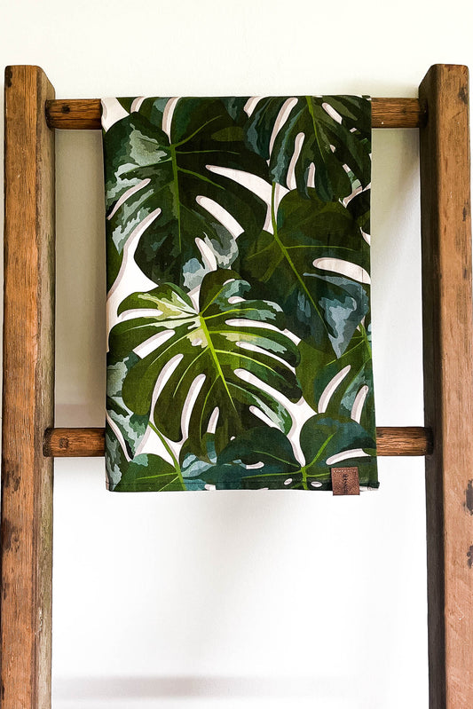 tea towel - tropicali emerald