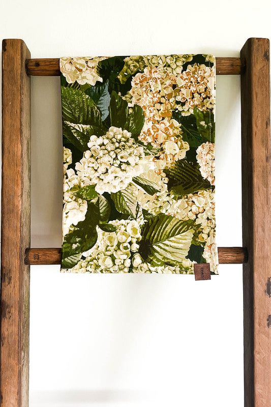 tea towel - baby hydrangea