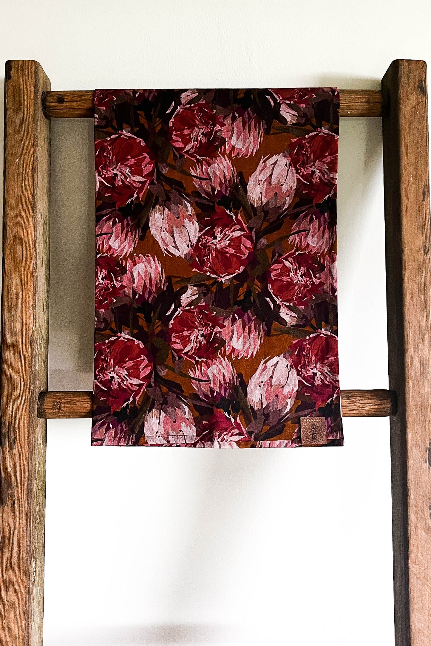 tea towel - lorifolia chocolate