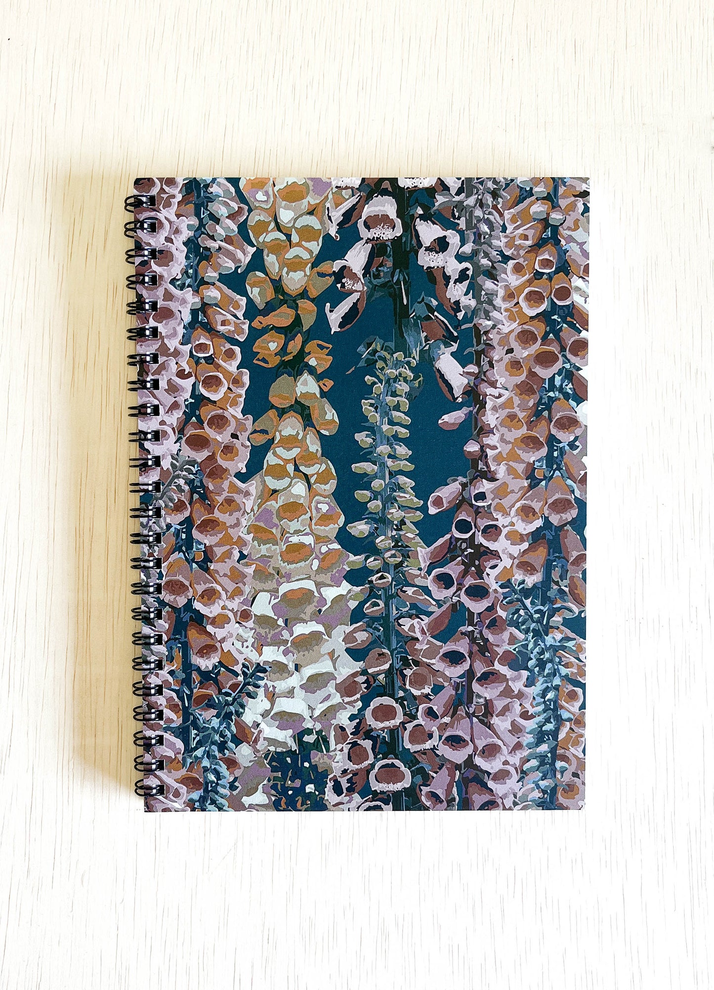 spiral notebook - campanello deep teal