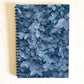 spiral notebook - dappled leaf teal