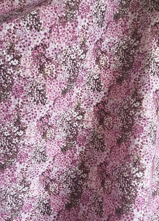 fabric by the metre - dappled magenta