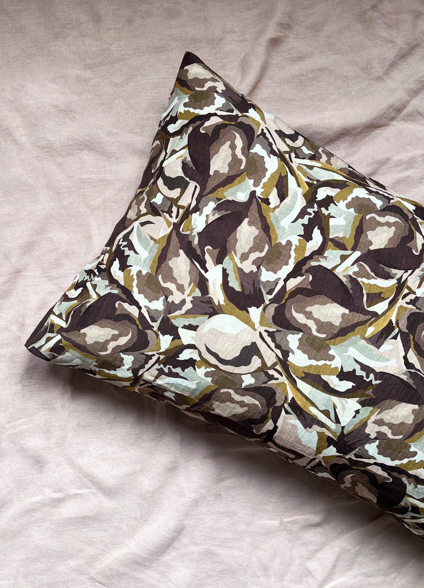 pillowcase - frondosa blush