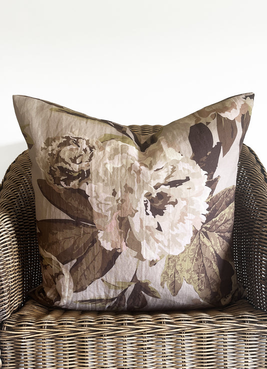 cushion cover - peony blush