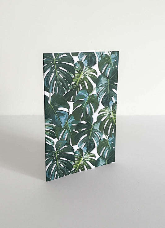 greeting card - tropicali emerald