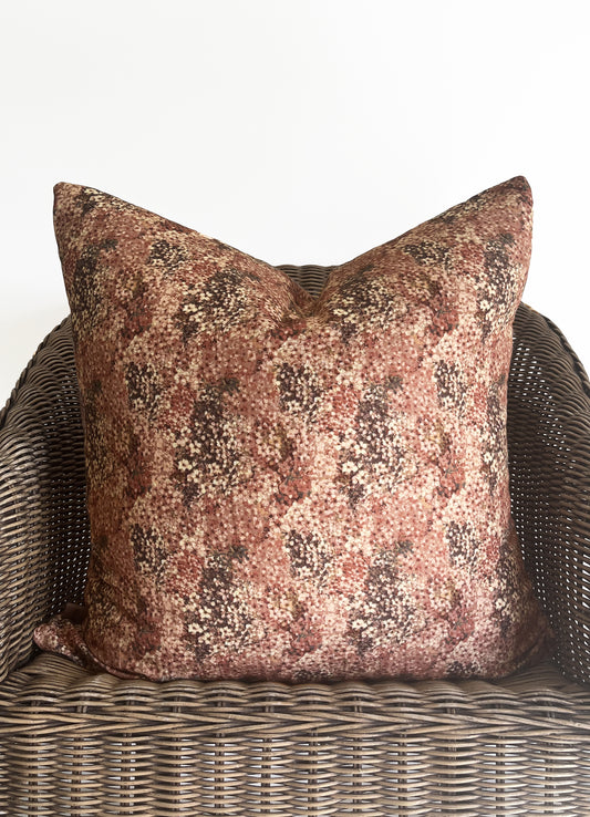 cushion cover - dappled peach