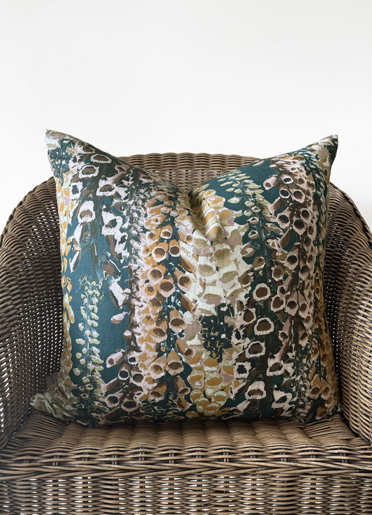 cushion cover - campanello deep teal