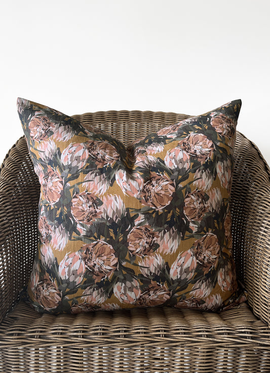 cushion cover - lorifolia mustard