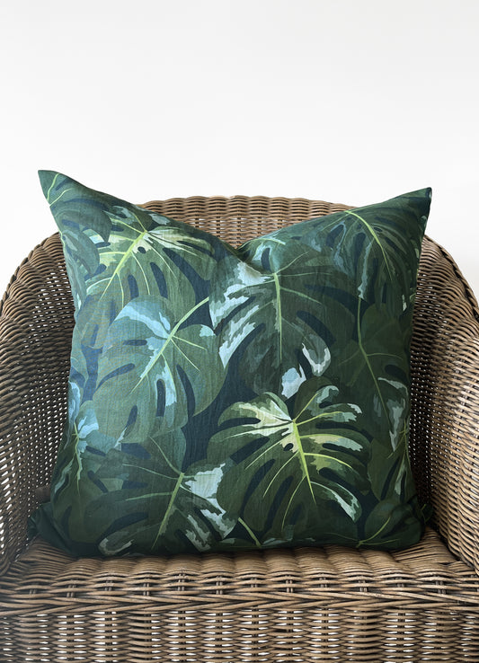 cushion cover - tropicali navy