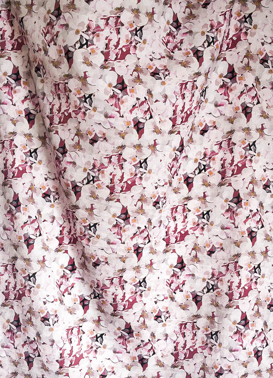 fabric by the metre - petal pink