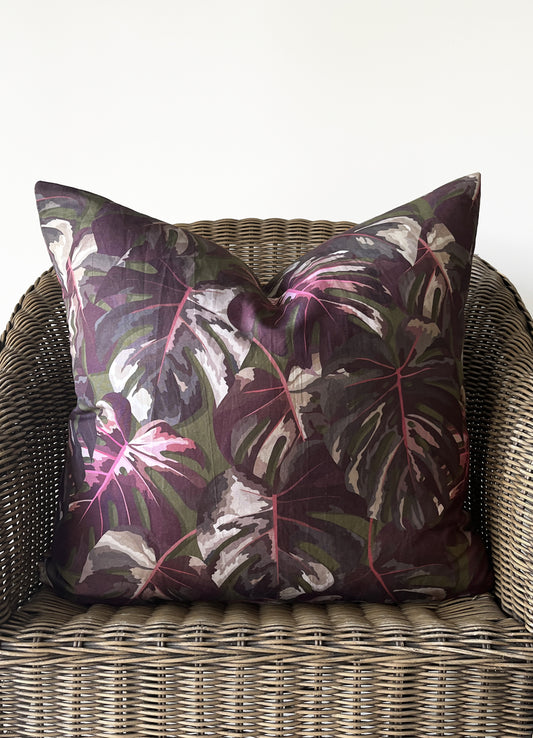 cushion cover - tropicali deep mustard